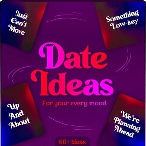 Gouda Games Date Ideas Board Game NIB